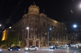 Lekapcsolták a díszkivilágítást Belgrádban